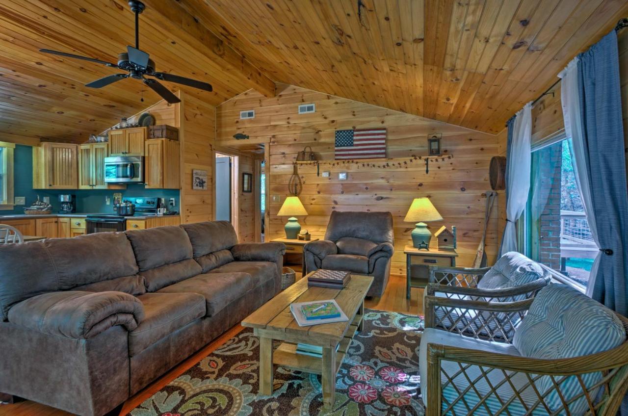 Bryson City Cabin With Fire Pit On Coopers Creek! Kültér fotó
