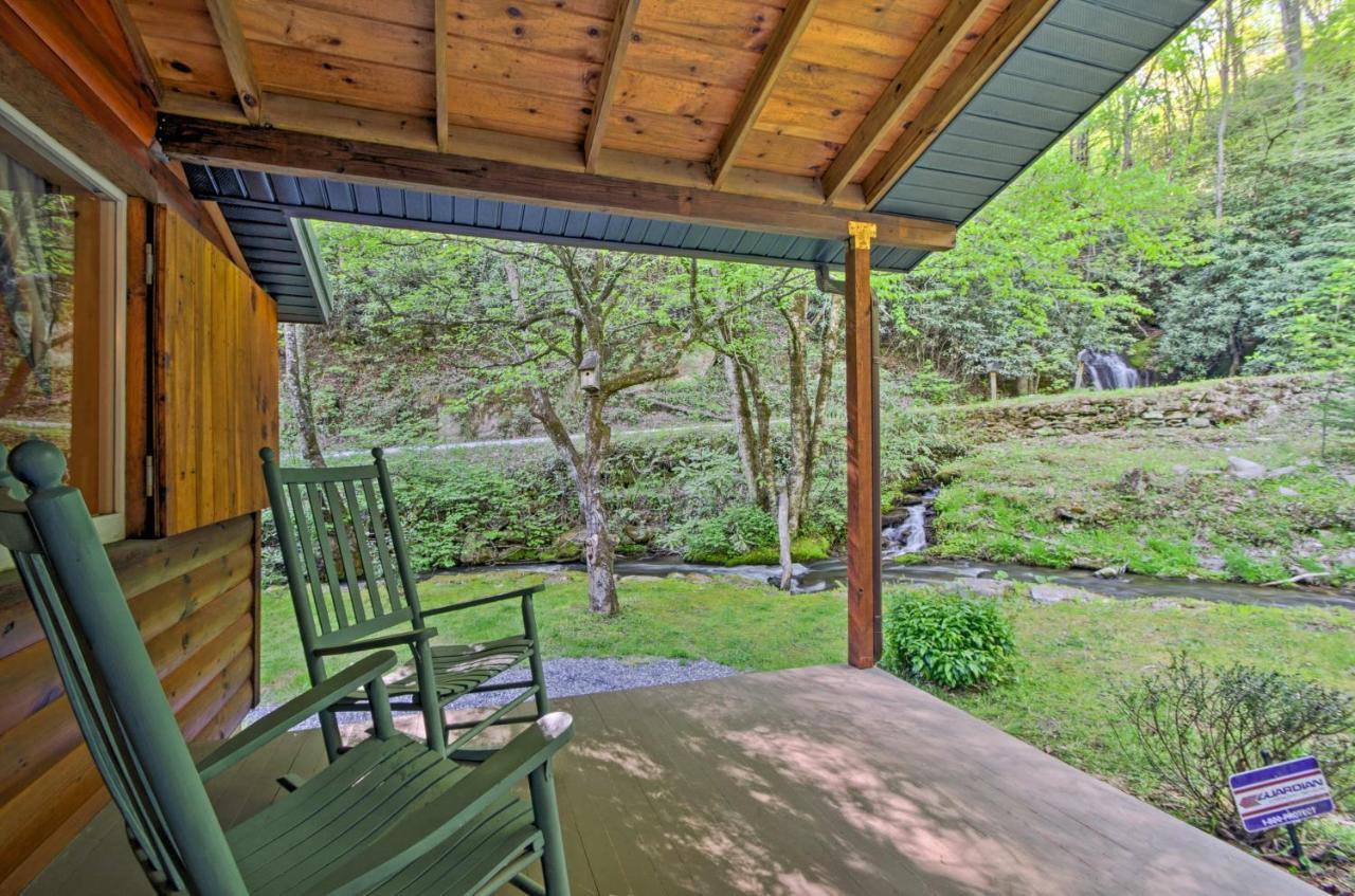 Bryson City Cabin With Fire Pit On Coopers Creek! Kültér fotó