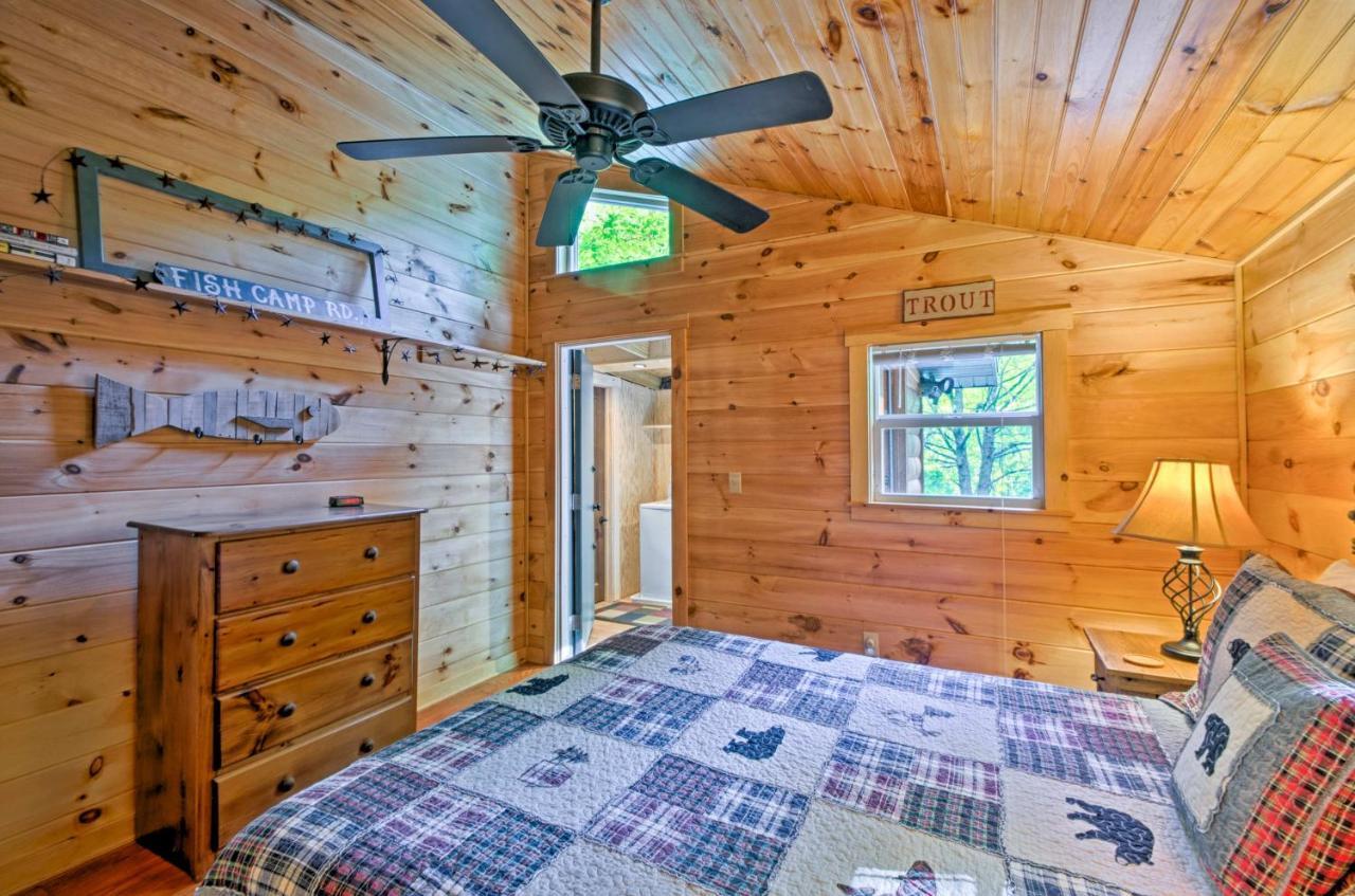 Bryson City Cabin With Fire Pit On Coopers Creek! Kültér fotó